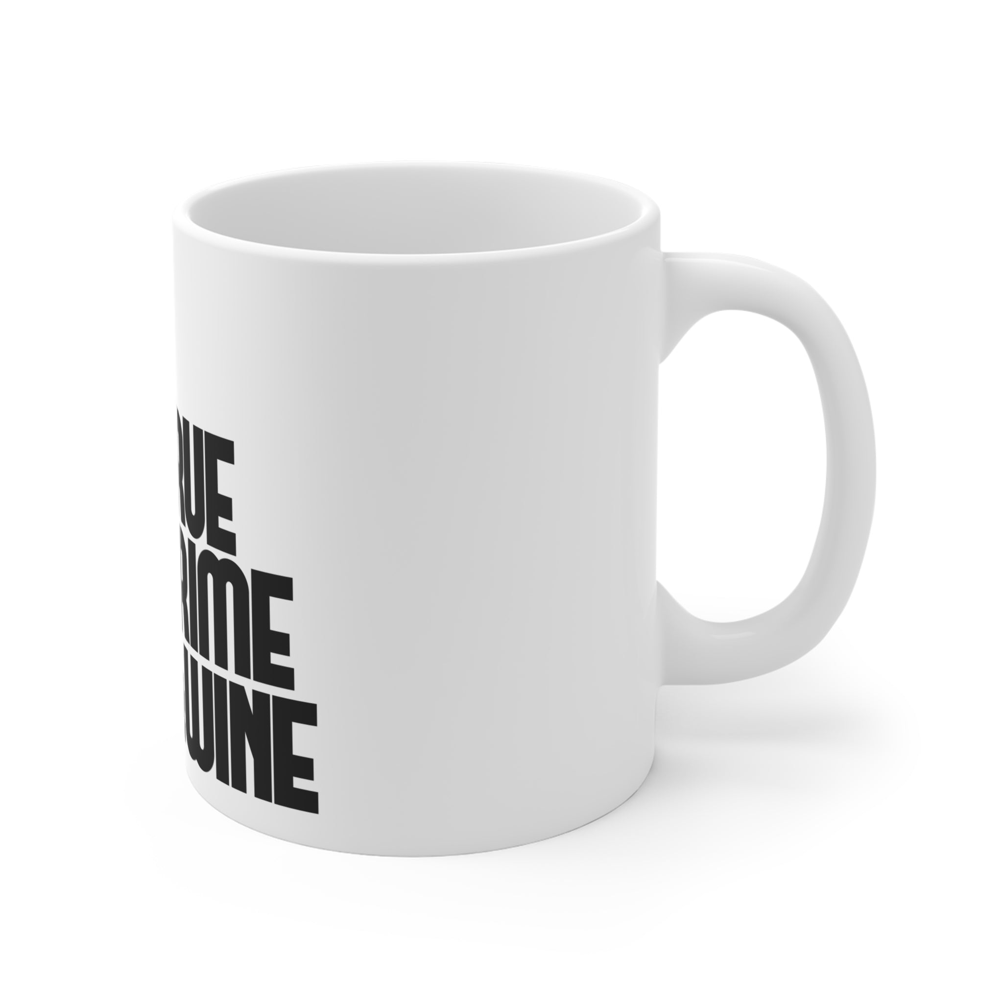 True Crime & Wine Mug