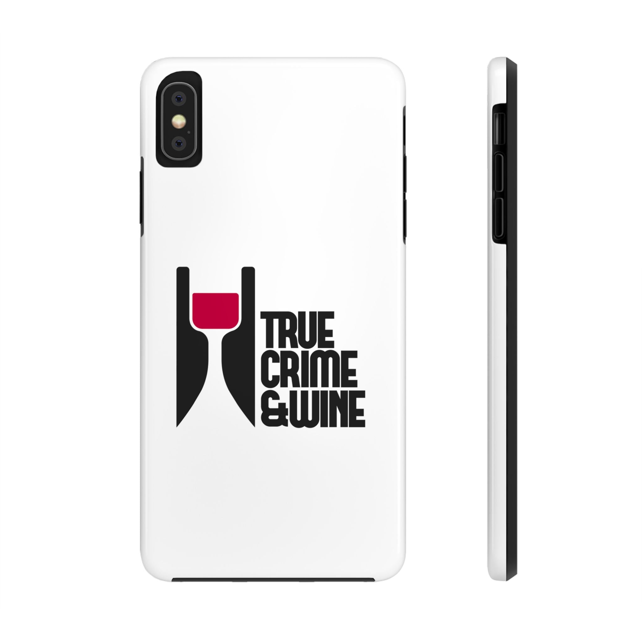 True Crime & Wine Tough Phone Case, Durable Smartphone Cover, Gift for True Crime Lovers, Protective Phone Accessory, Unique Design [...]