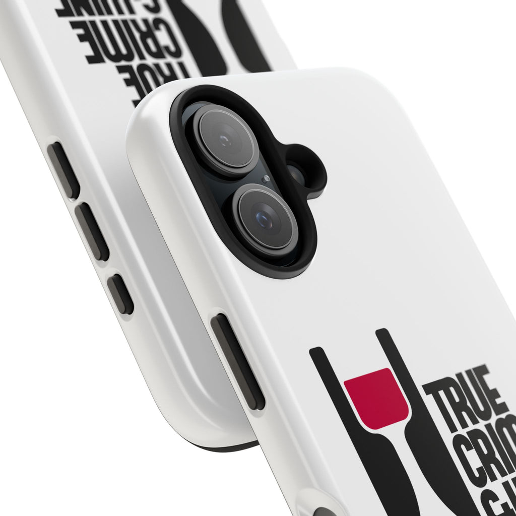 True Crime & Wine Tough Phone Case, Durable Smartphone Cover, Gift for True Crime Lovers, Protective Phone Accessory, Unique Design [...]