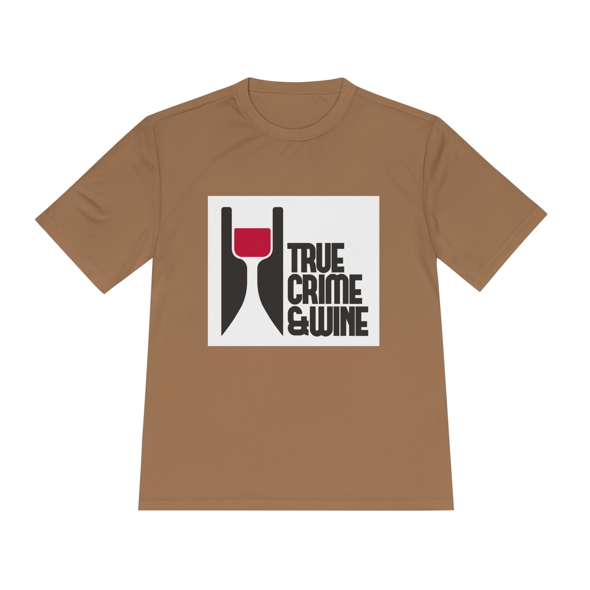 True Crime & Wine Unisex Moisture Wicking Tee, Perfect for True Crime Lovers, Wine Enthusiasts, Gifts for Friends, Casual Wear, Date [...]