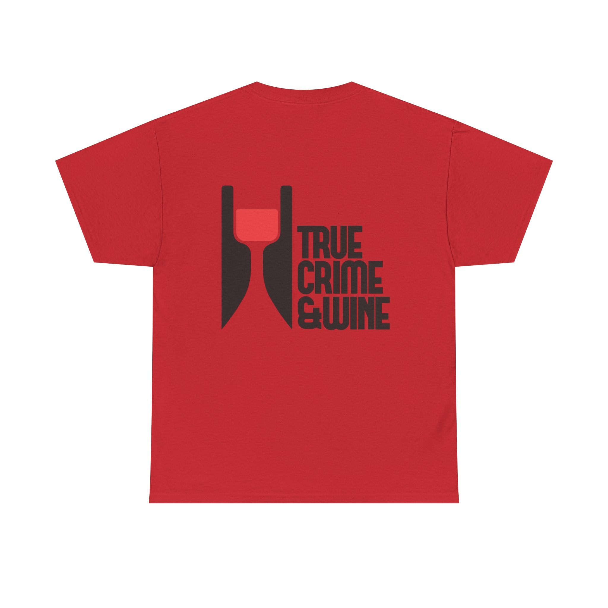 True Crime & Wine Unisex Cotton Tee, Funny Graphic Shirt for True Crime Lovers, Wine Enthusiast Gift, Casual Tee for Everyday Wear, [...]