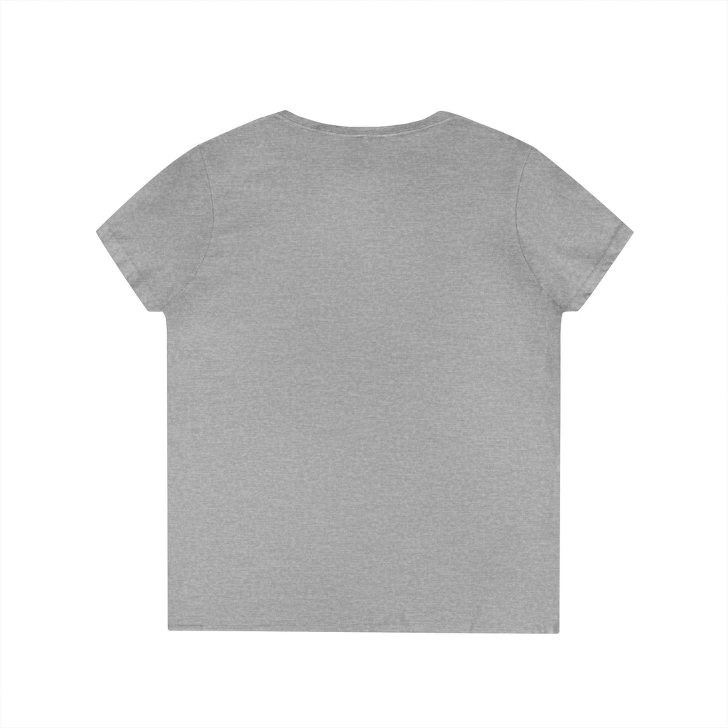 True Crime & Wine Ladies' V-Neck T-Shirt | Perfect for Book Clubs, Wine Nights, Casual Wear, Gifts for Fans, Everyday Comfort