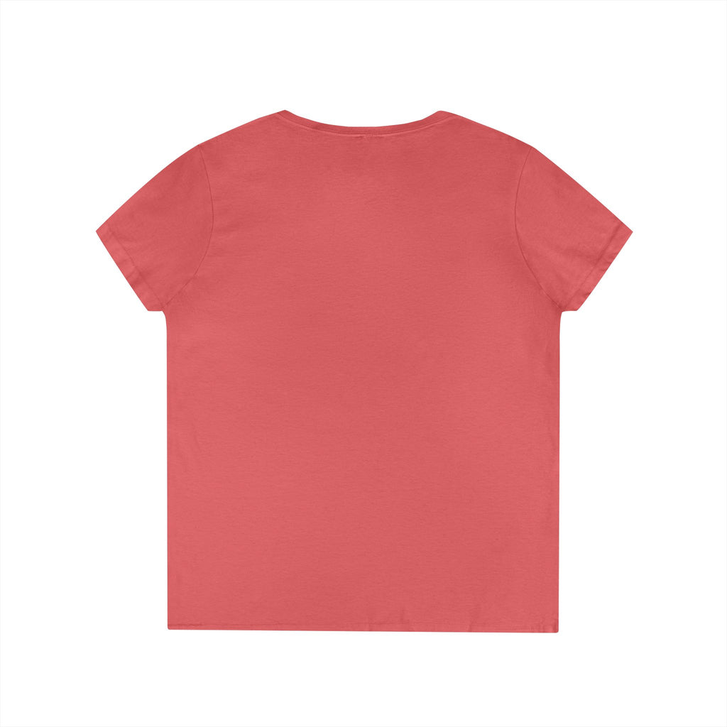 True Crime & Wine Ladies' V-Neck T-Shirt | Perfect for Book Clubs, Wine Nights, Casual Wear, Gifts for Fans, Everyday Comfort