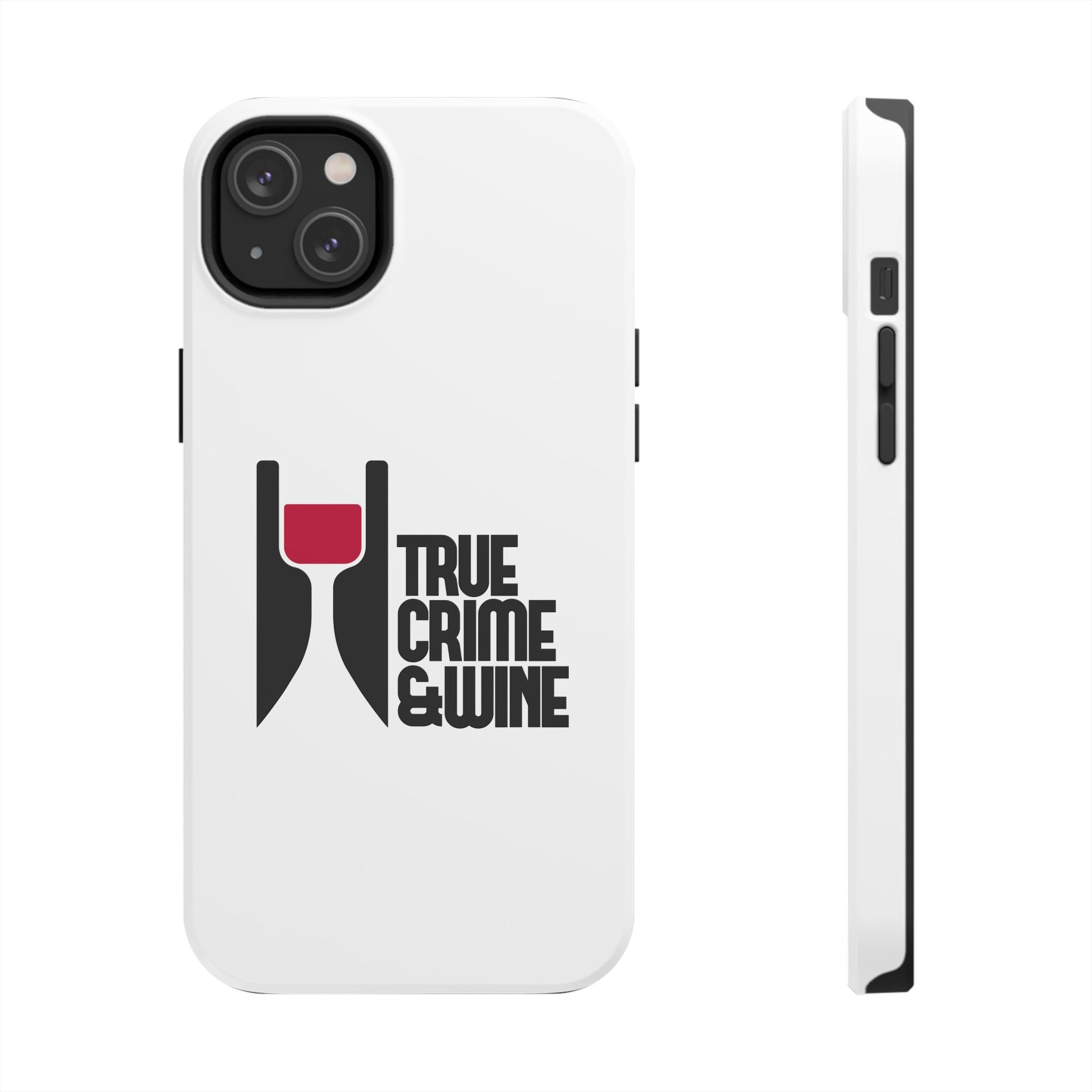 True Crime & Wine Tough Phone Case, Durable Smartphone Cover, Gift for True Crime Lovers, Protective Phone Accessory, Unique Design [...]
