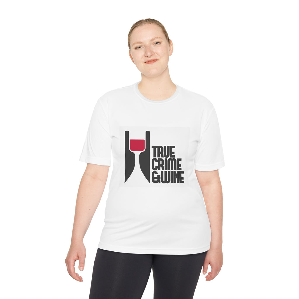 True Crime & Wine Unisex Moisture Wicking Tee, Perfect for True Crime Lovers, Wine Enthusiasts, Gifts for Friends, Casual Wear, Date [...]