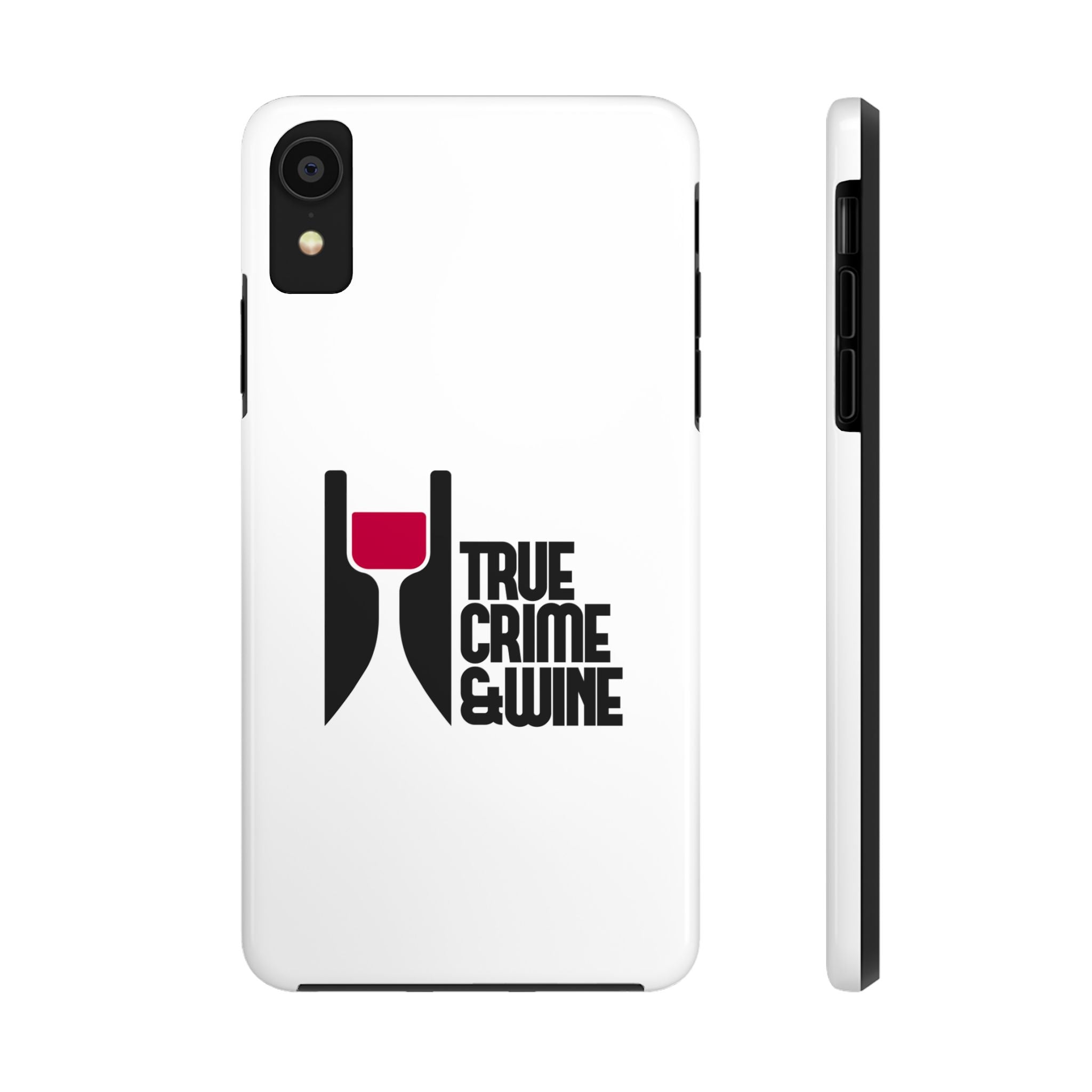 True Crime & Wine Tough Phone Case, Durable Smartphone Cover, Gift for True Crime Lovers, Protective Phone Accessory, Unique Design [...]
