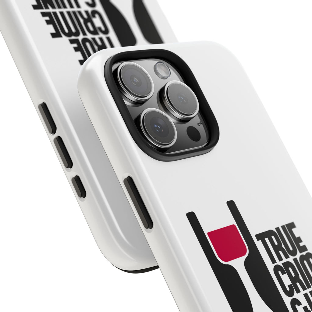 True Crime & Wine Tough Phone Case, Durable Smartphone Cover, Gift for True Crime Lovers, Protective Phone Accessory, Unique Design [...]