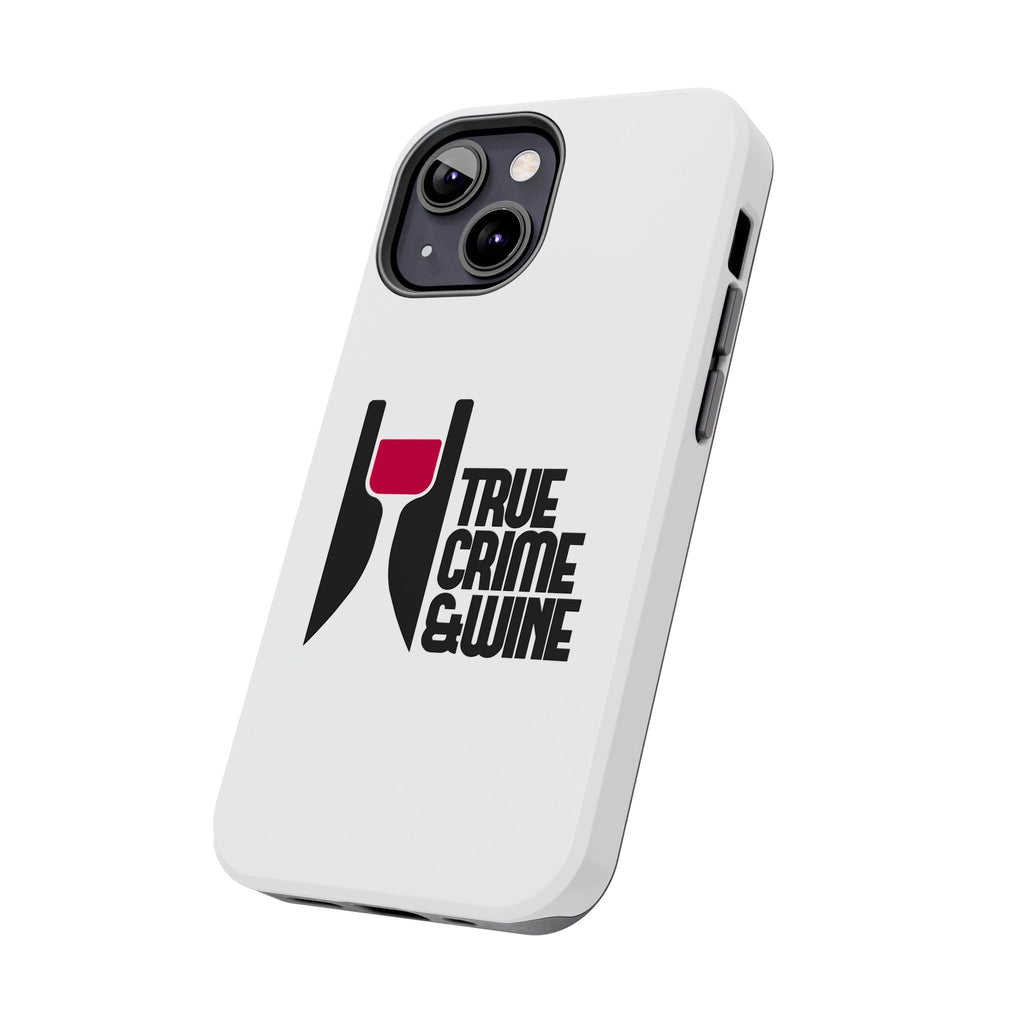 True Crime & Wine Tough Phone Case, Durable Smartphone Cover, Gift for True Crime Lovers, Protective Phone Accessory, Unique Design [...]