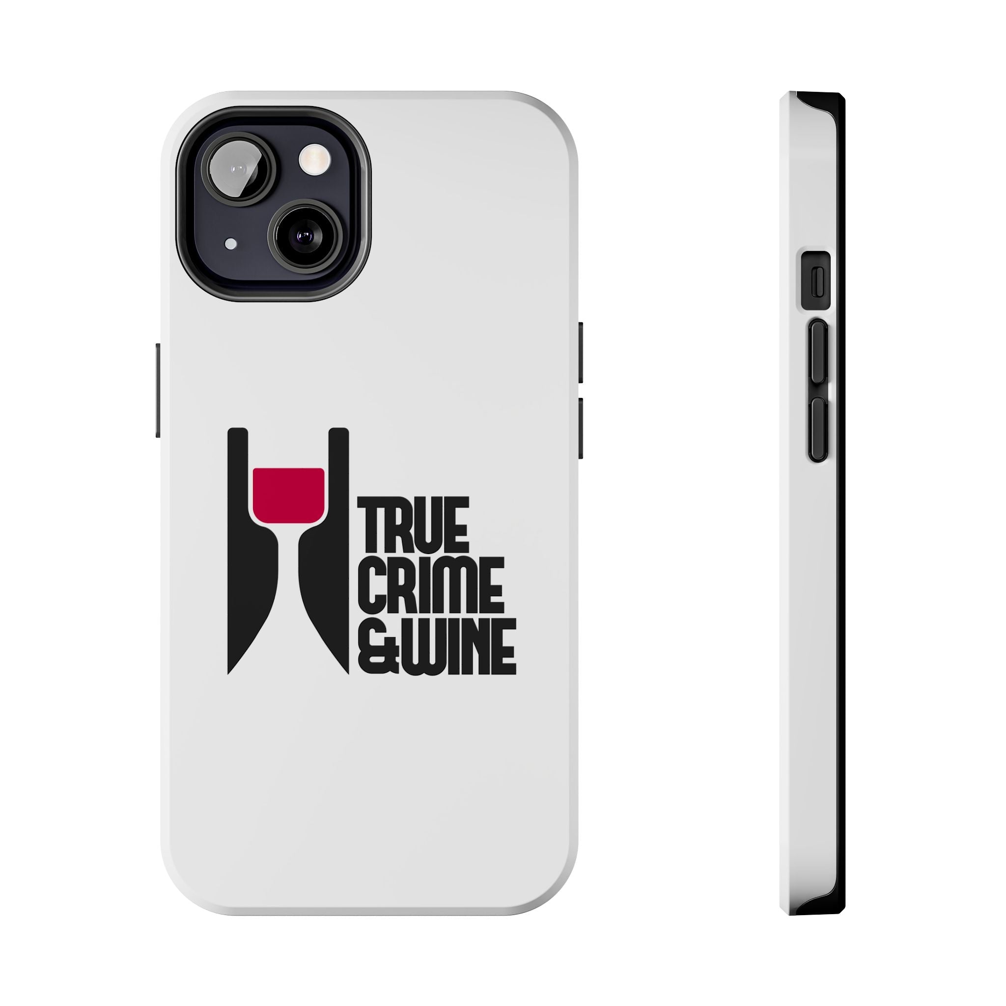 True Crime & Wine Tough Phone Case, Durable Smartphone Cover, Gift for True Crime Lovers, Protective Phone Accessory, Unique Design [...]