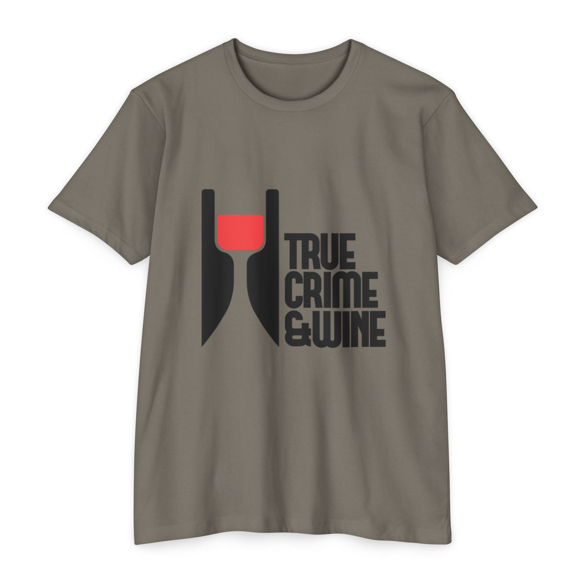 True Crime & Wine Unisex CVC Jersey T-Shirt