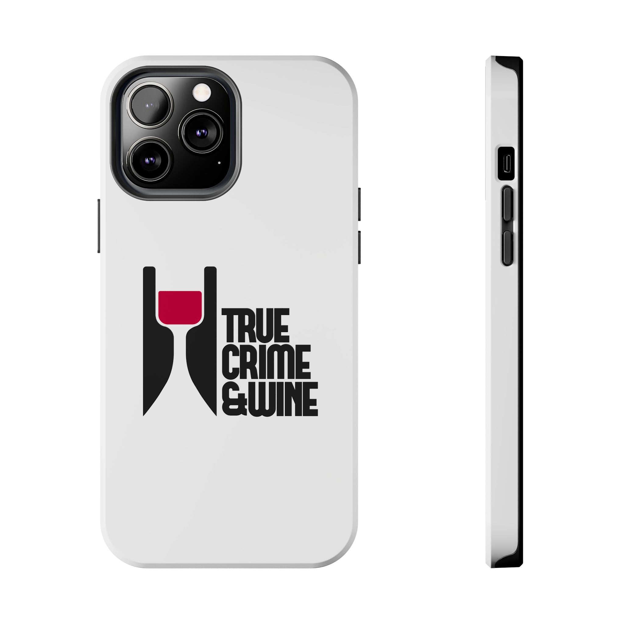 True Crime & Wine Tough Phone Case, Durable Smartphone Cover, Gift for True Crime Lovers, Protective Phone Accessory, Unique Design [...]