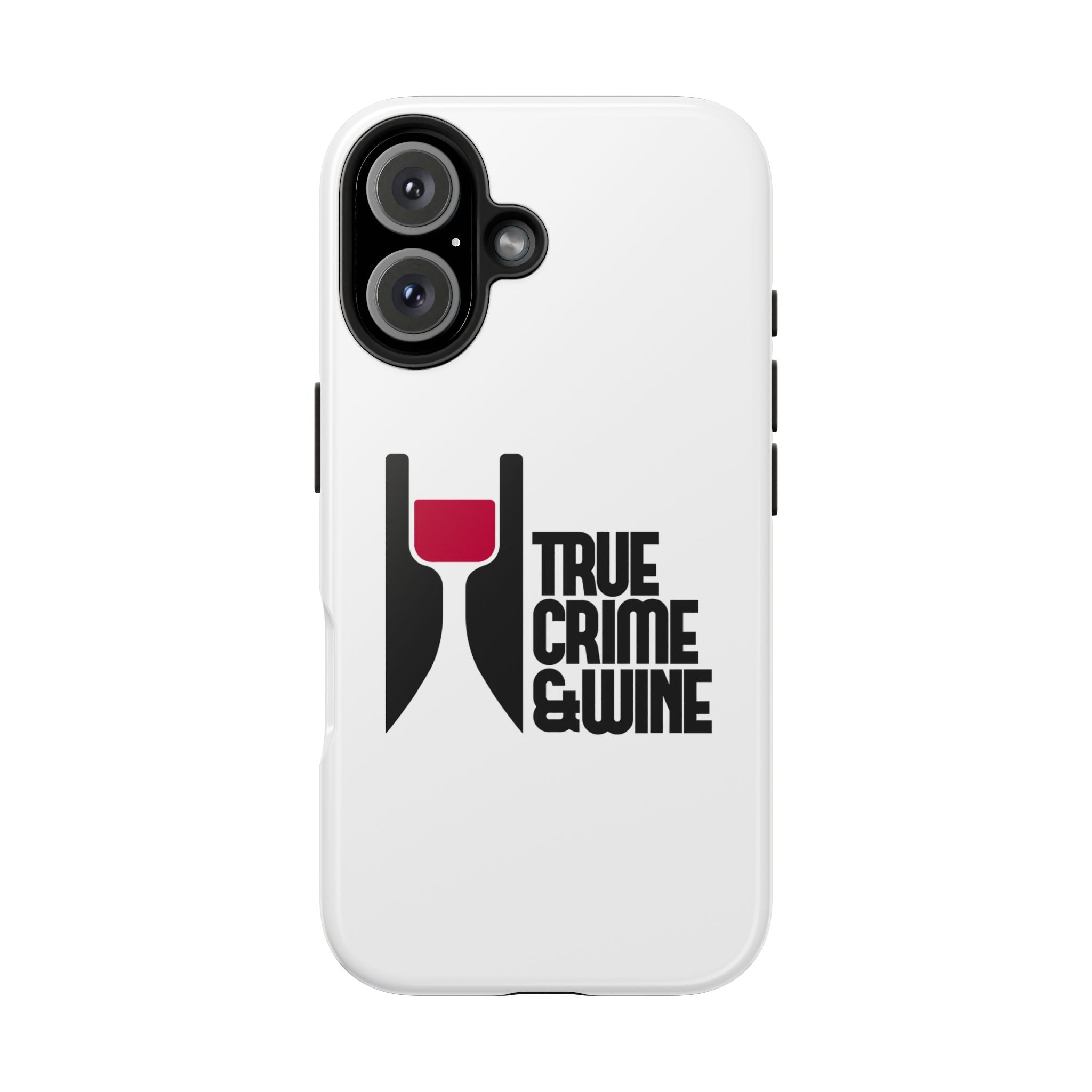 True Crime & Wine Tough Phone Case, Durable Smartphone Cover, Gift for True Crime Lovers, Protective Phone Accessory, Unique Design [...]