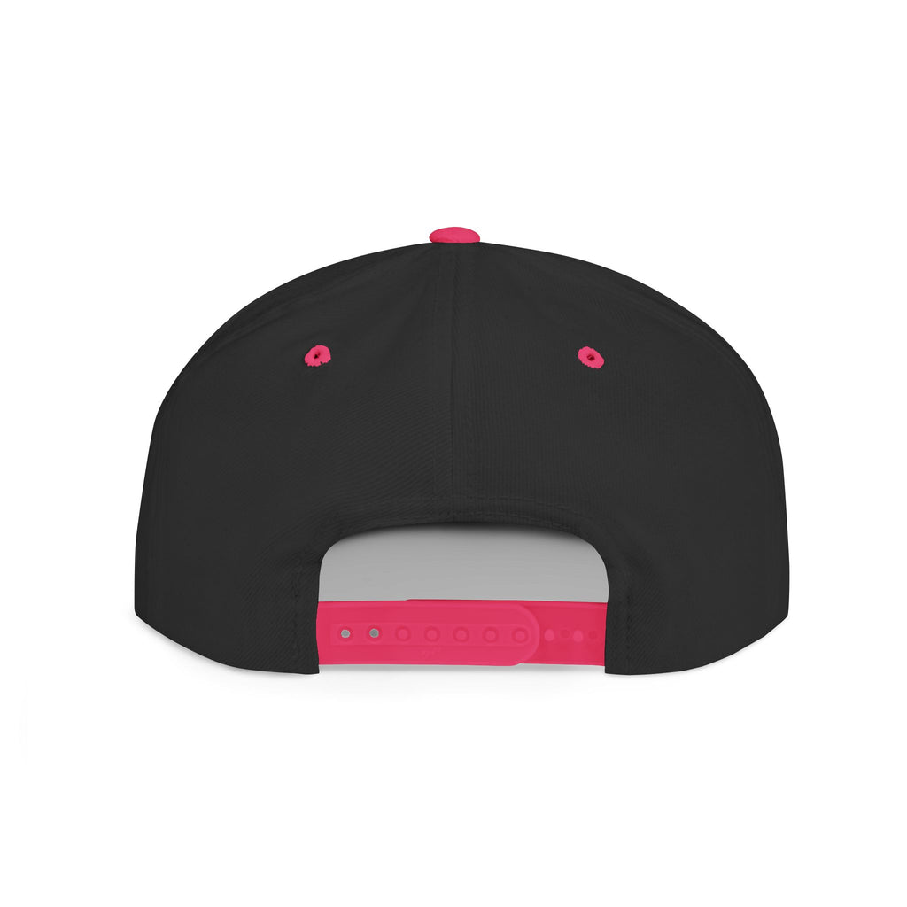 True Crime Enthusiast Flat Bill Snapback Cap - Trendy Hat for Fans, Gift for Him/Her, Casual Wear, Festival Accessory, Cool Streetwear