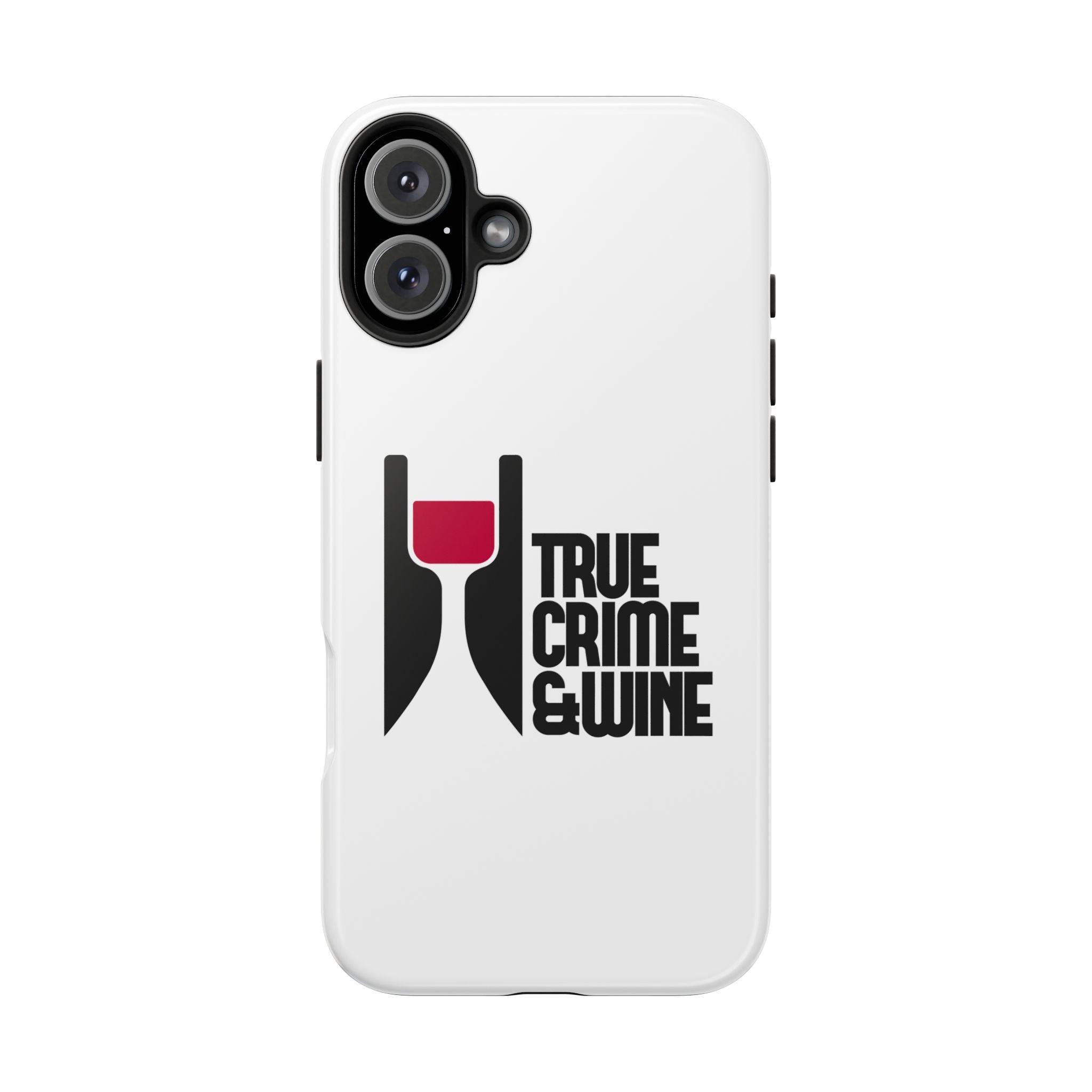 True Crime & Wine Tough Phone Case, Durable Smartphone Cover, Gift for True Crime Lovers, Protective Phone Accessory, Unique Design [...]