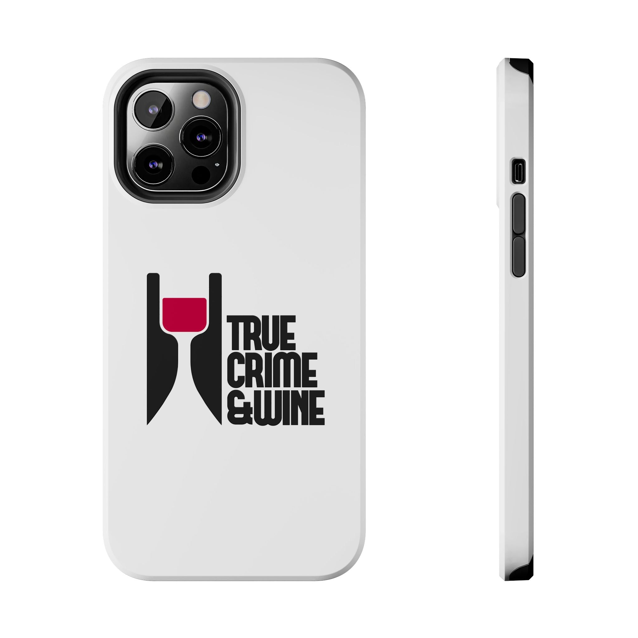 True Crime & Wine Tough Phone Case, Durable Smartphone Cover, Gift for True Crime Lovers, Protective Phone Accessory, Unique Design [...]