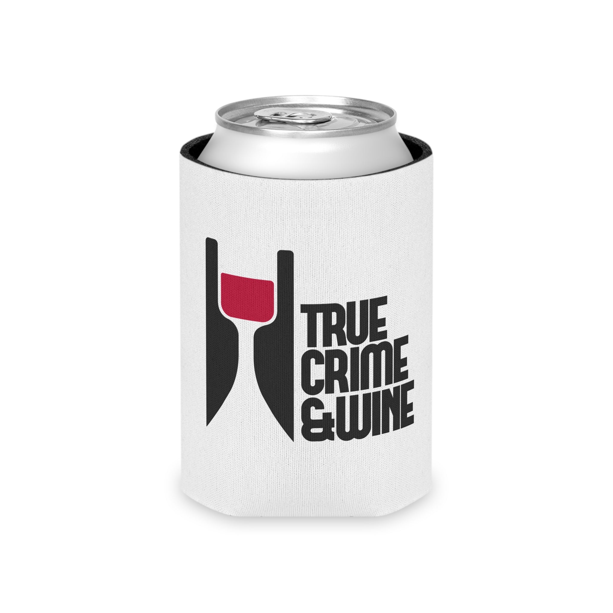 True Crime & Wine Koozie - Perfect Gift for True Crime Lovers & Wine Enthusiasts