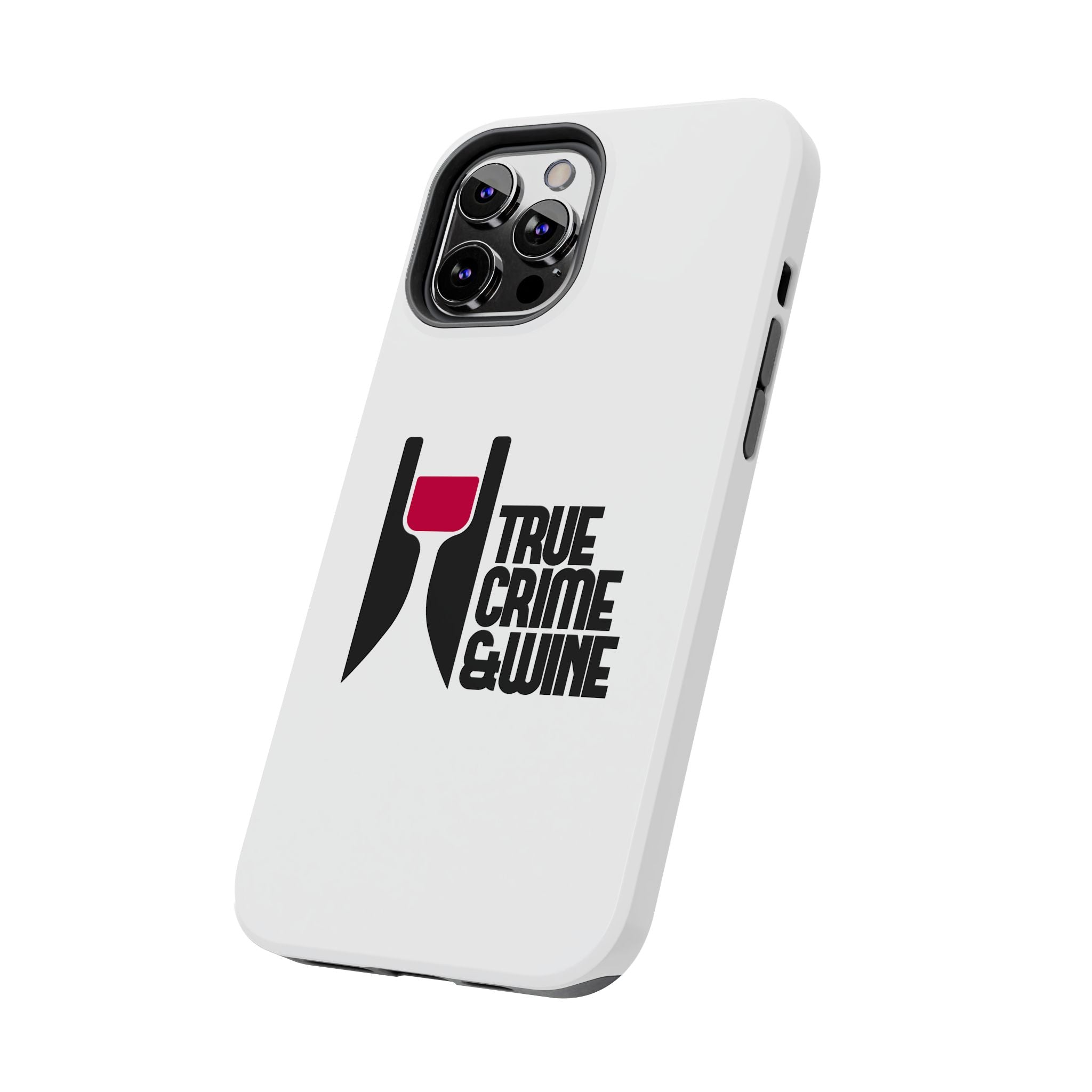 True Crime & Wine Tough Phone Case, Durable Smartphone Cover, Gift for True Crime Lovers, Protective Phone Accessory, Unique Design [...]