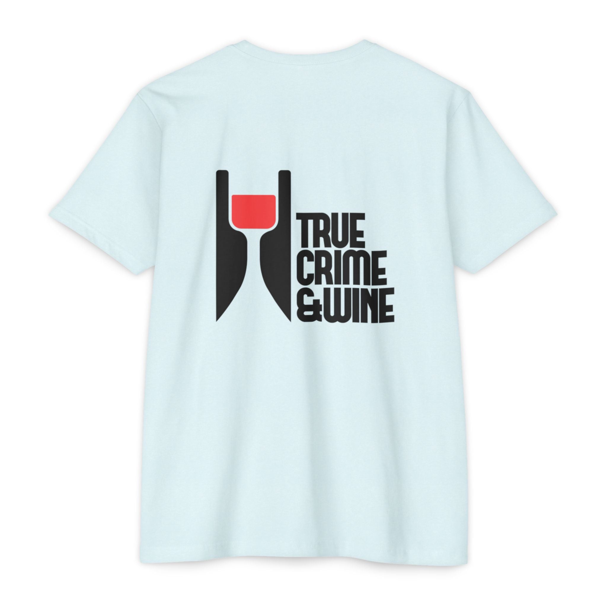True Crime & Wine Unisex CVC Jersey T-Shirt