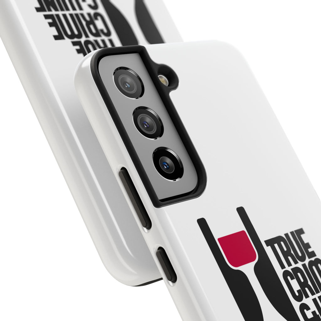 True Crime & Wine Tough Phone Case, Durable Smartphone Cover, Gift for True Crime Lovers, Protective Phone Accessory, Unique Design [...]