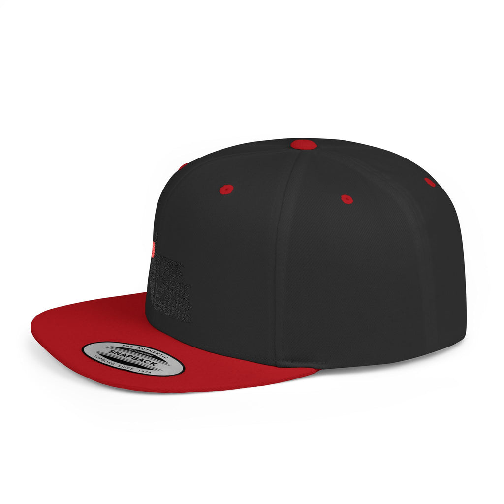 True Crime Enthusiast Flat Bill Snapback Cap - Trendy Hat for Fans, Gift for Him/Her, Casual Wear, Festival Accessory, Cool Streetwear
