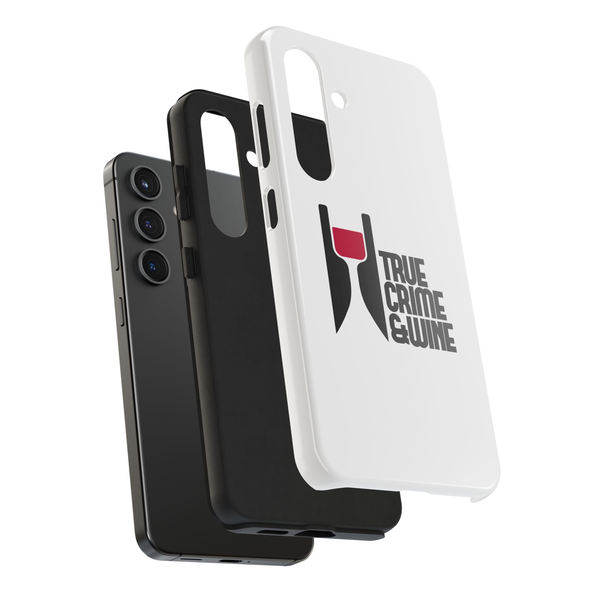 True Crime & Wine Tough Phone Case, Durable Smartphone Cover, Gift for True Crime Lovers, Protective Phone Accessory, Unique Design [...]