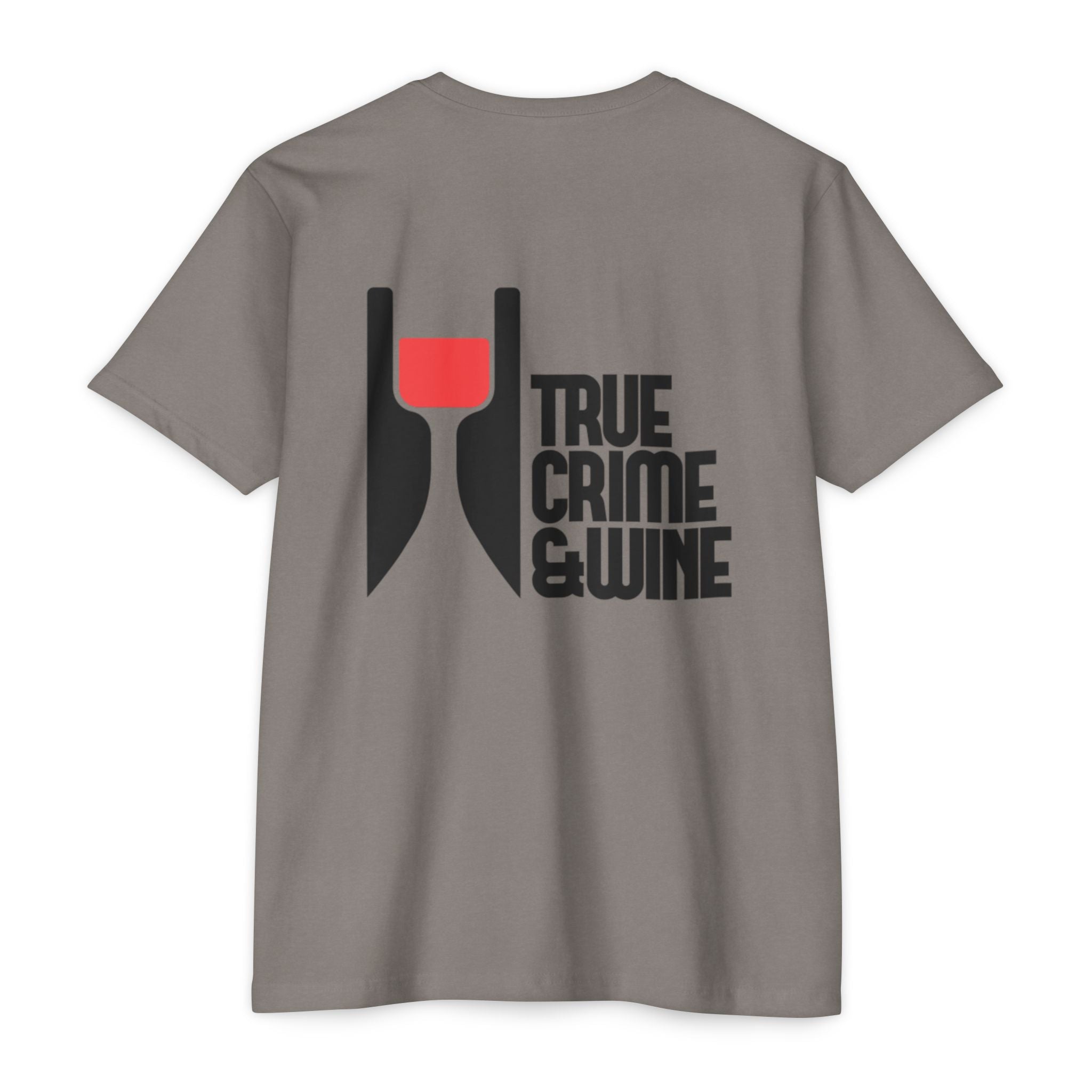 True Crime & Wine Unisex T-Shirt, Perfect Gift for True Crime Fans, Wine Lovers, Cozy Nights In, Casual Wear, Unique Graphic Tee