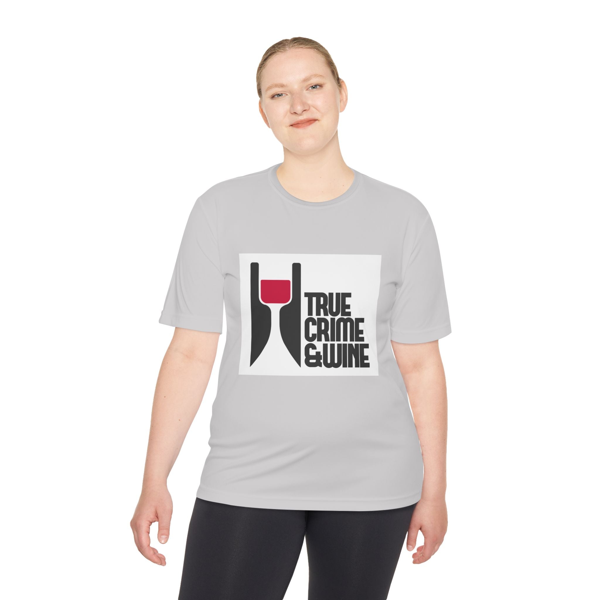 True Crime & Wine Unisex Moisture Wicking Tee, Perfect for True Crime Lovers, Wine Enthusiasts, Gifts for Friends, Casual Wear, Date [...]