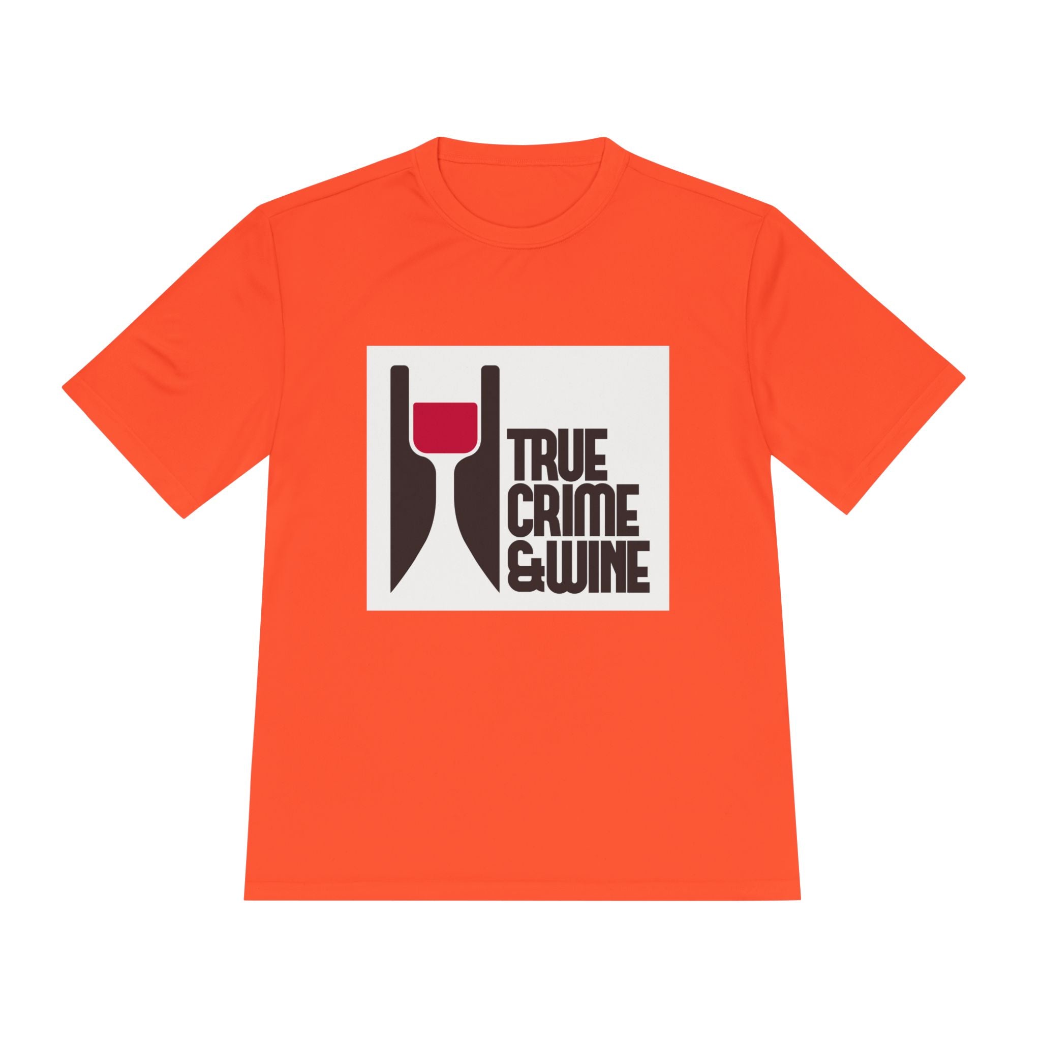 True Crime & Wine Unisex Moisture Wicking Tee, Perfect for True Crime Lovers, Wine Enthusiasts, Gifts for Friends, Casual Wear, Date [...]