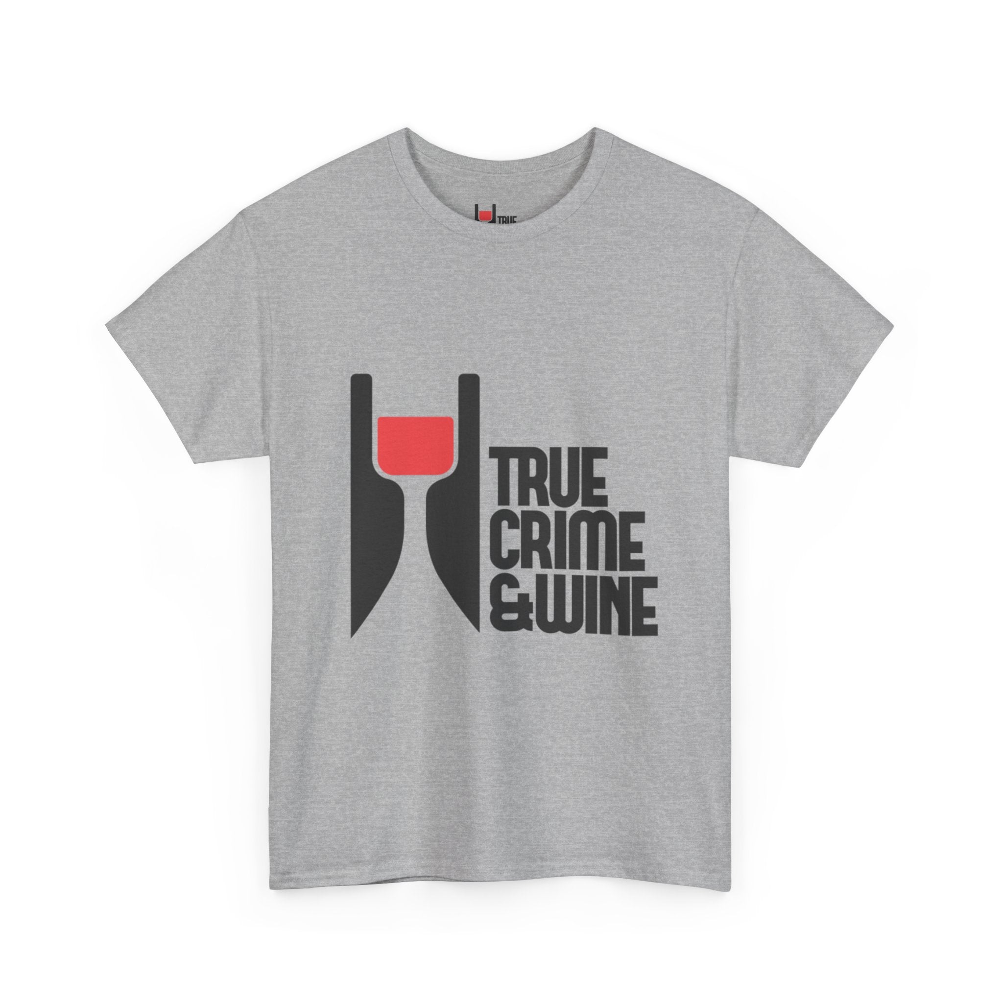 True Crime & Wine Unisex Cotton Tee, Funny Graphic Shirt for True Crime Lovers, Wine Enthusiast Gift, Casual Tee for Everyday Wear, [...]