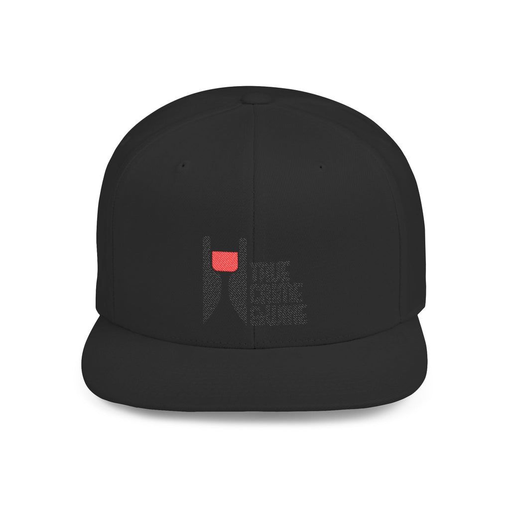 True Crime Enthusiast Flat Bill Snapback Cap - Trendy Hat for Fans, Gift for Him/Her, Casual Wear, Festival Accessory, Cool Streetwear