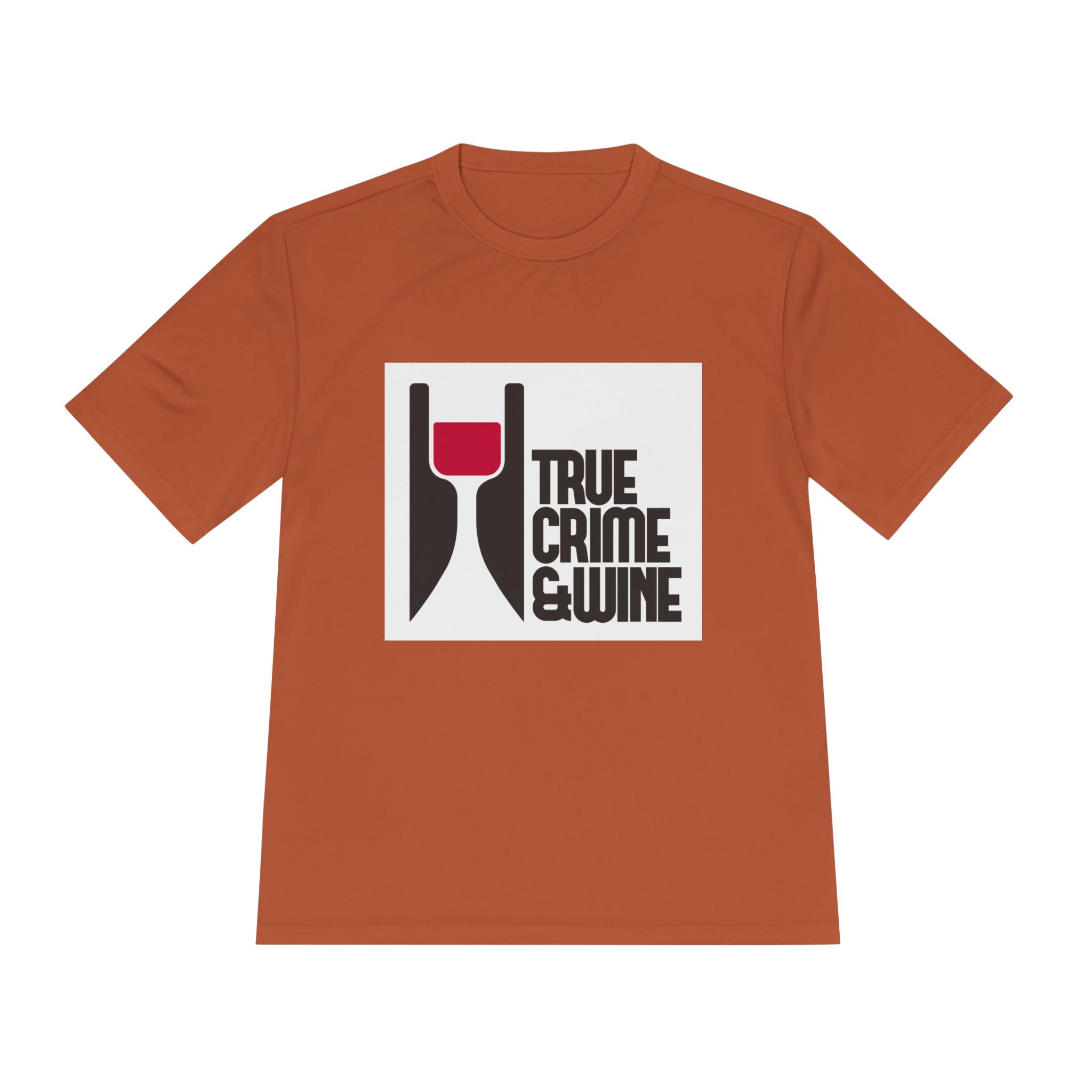 True Crime & Wine Unisex Moisture Wicking Tee, Perfect for True Crime Lovers, Wine Enthusiasts, Gifts for Friends, Casual Wear, Date [...]