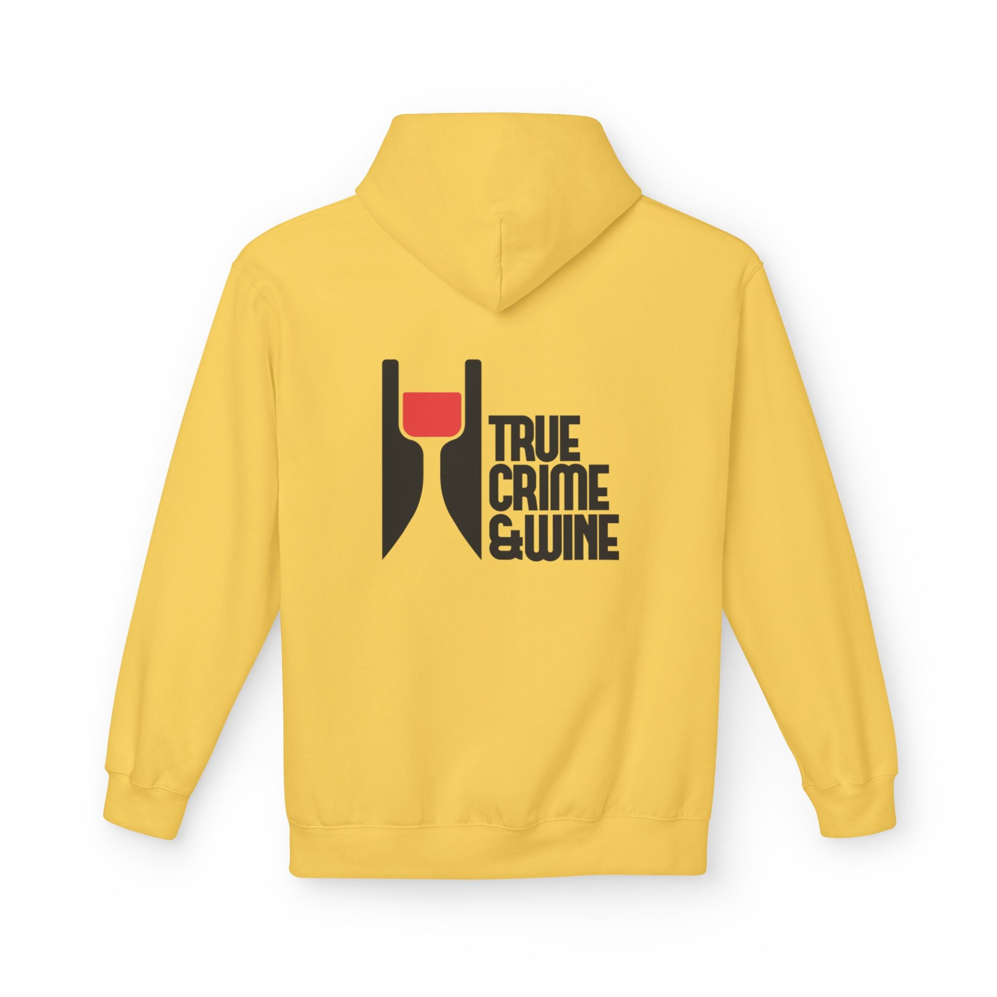 True Crime & Wine Hoodie - Cozy Unisex Fleece Sweatshirt for Wine Lovers, Perfect Gift for True Crime Fans, Casual Wear, Wine Night, [...]