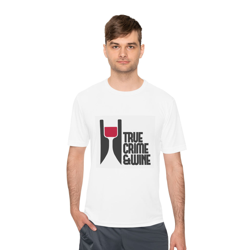 True Crime & Wine Unisex Moisture Wicking Tee, Perfect for True Crime Lovers, Wine Enthusiasts, Gifts for Friends, Casual Wear, Date [...]
