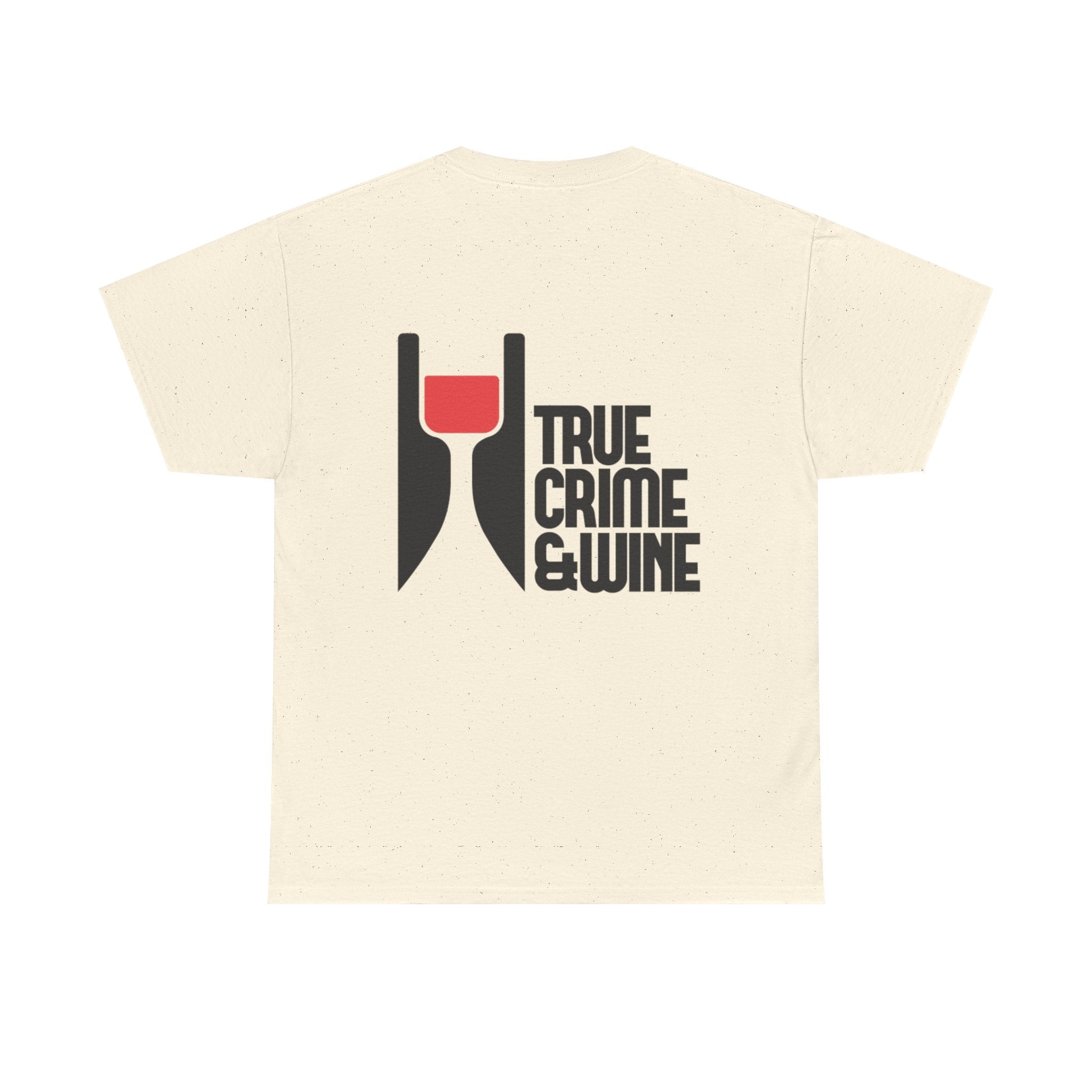 True Crime & Wine Unisex Cotton Tee, Funny Graphic Shirt for True Crime Lovers, Wine Enthusiast Gift, Casual Tee for Everyday Wear, [...]