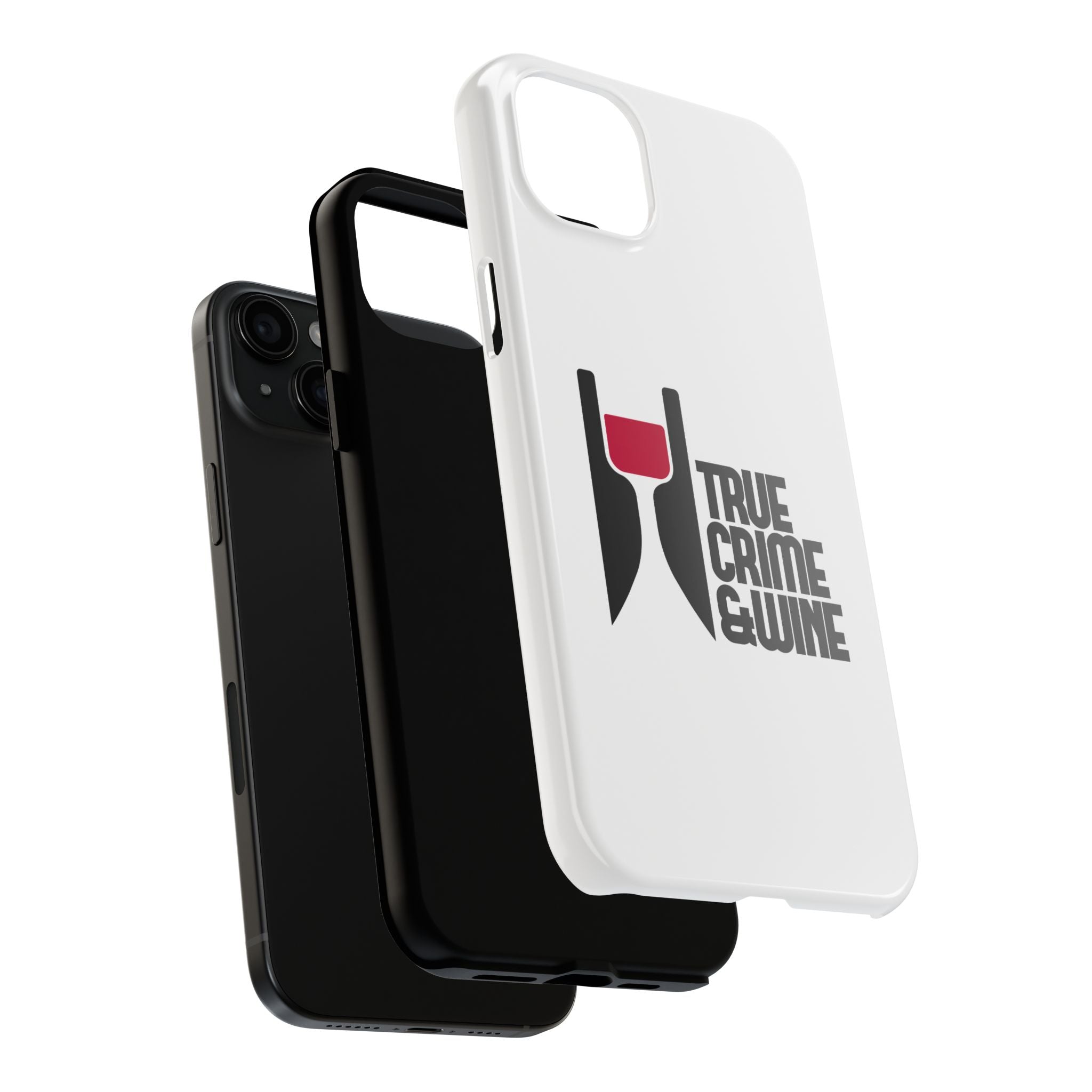 True Crime & Wine Tough Phone Case, Durable Smartphone Cover, Gift for True Crime Lovers, Protective Phone Accessory, Unique Design [...]