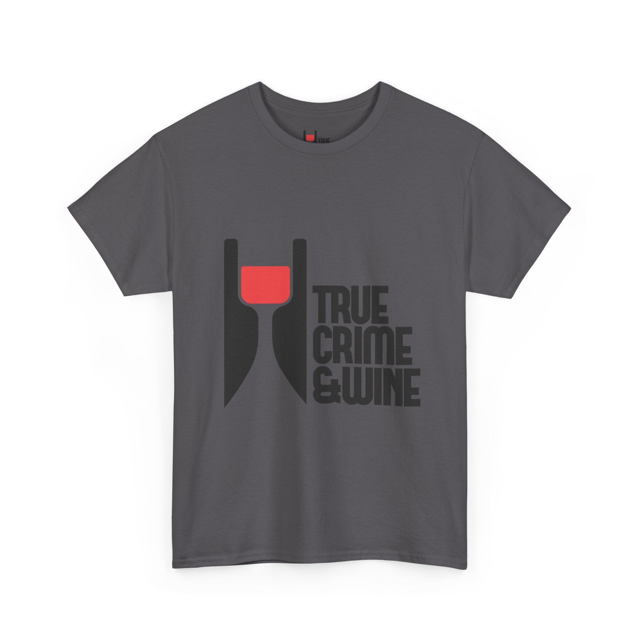 True Crime & Wine Unisex Cotton Tee, Funny Graphic Shirt for True Crime Lovers, Wine Enthusiast Gift, Casual Tee for Everyday Wear, [...]