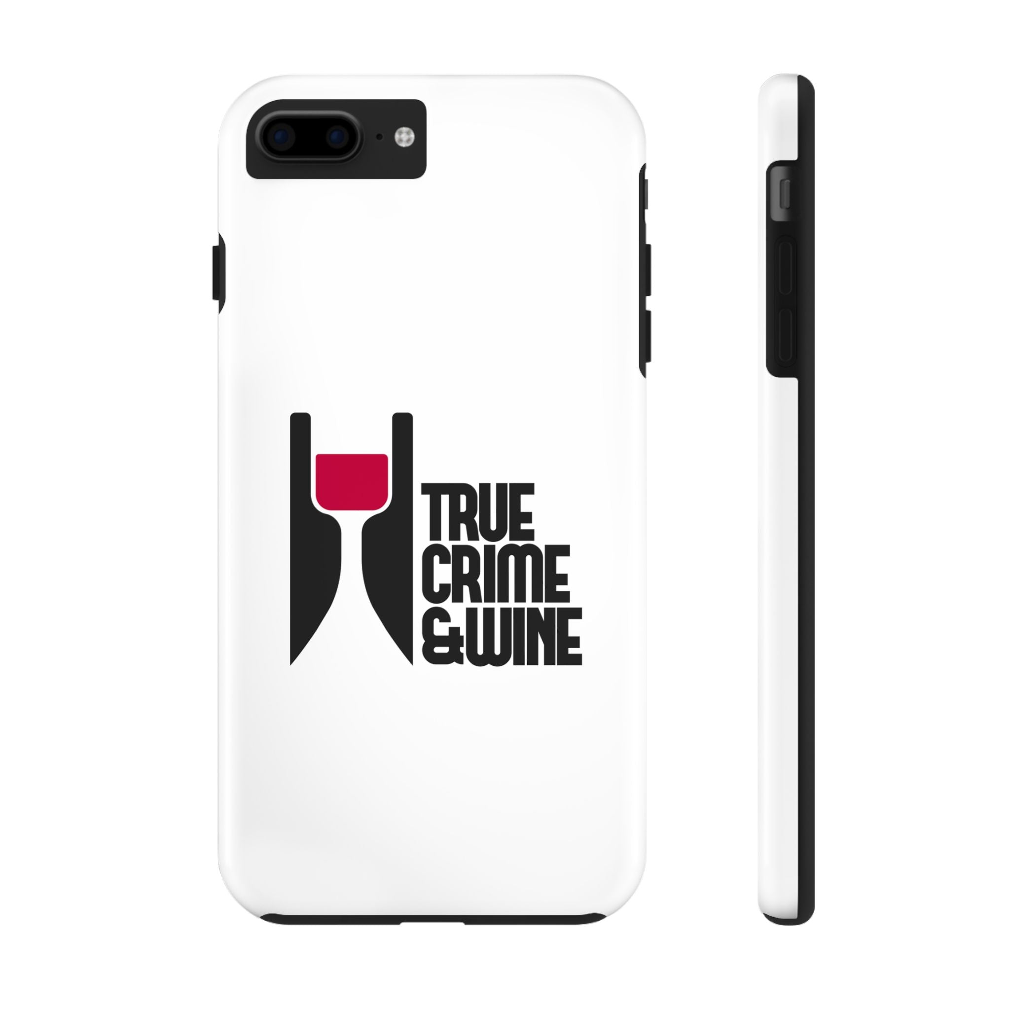 True Crime & Wine Tough Phone Case, Durable Smartphone Cover, Gift for True Crime Lovers, Protective Phone Accessory, Unique Design [...]