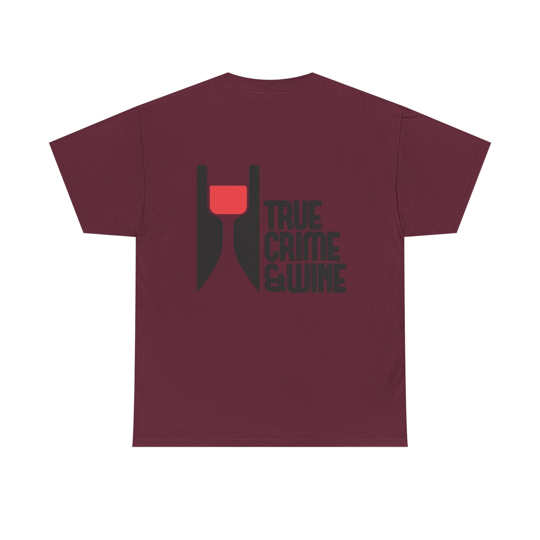 True Crime & Wine Unisex Cotton Tee, Funny Graphic Shirt for True Crime Lovers, Wine Enthusiast Gift, Casual Tee for Everyday Wear, [...]
