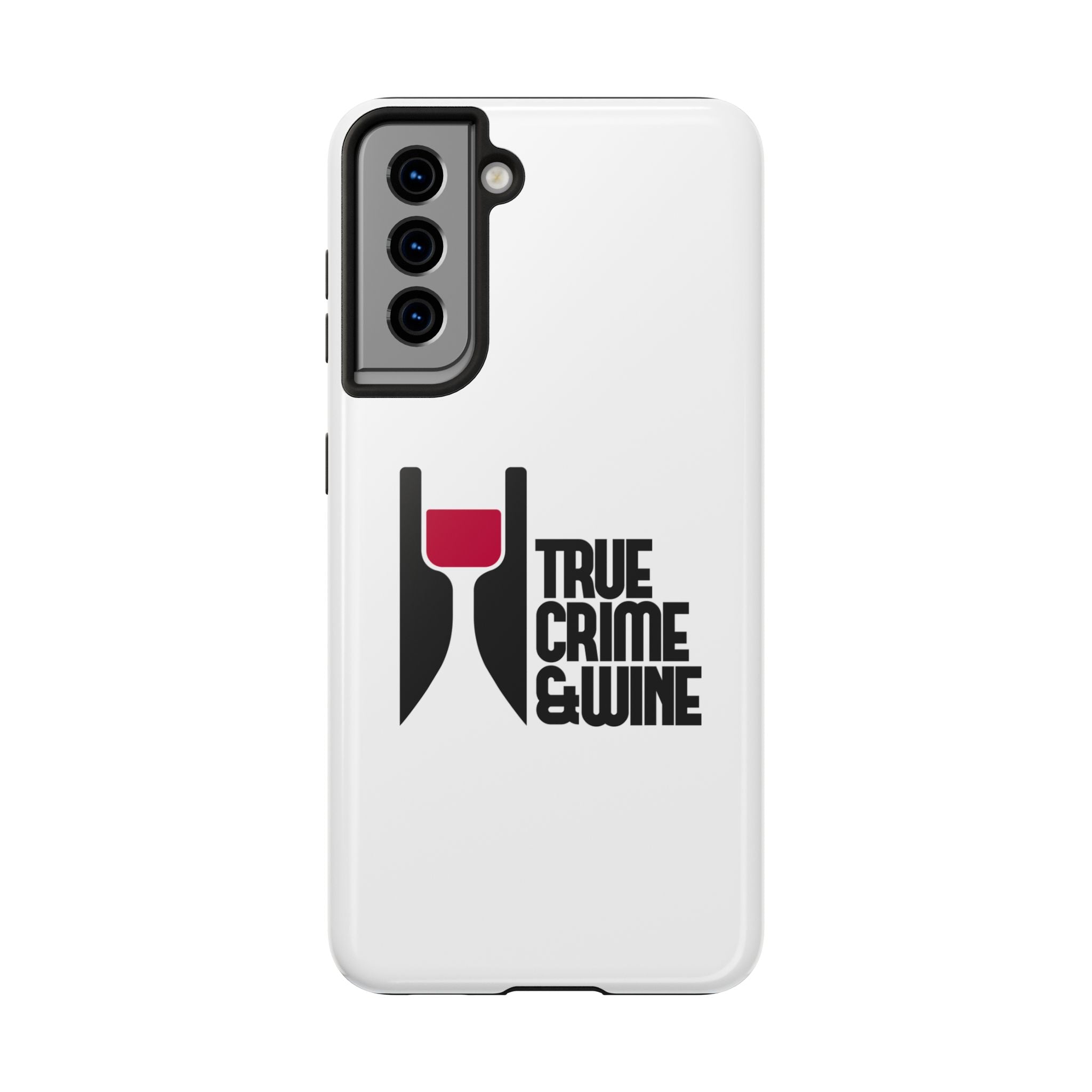 True Crime & Wine Tough Phone Case, Durable Smartphone Cover, Gift for True Crime Lovers, Protective Phone Accessory, Unique Design [...]