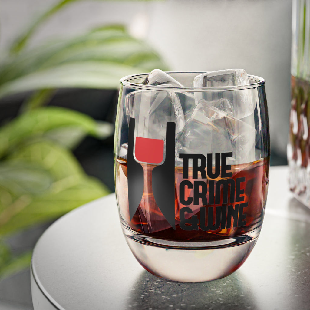 True Crime & Wine Whiskey Glass - Perfect for Wine Lovers