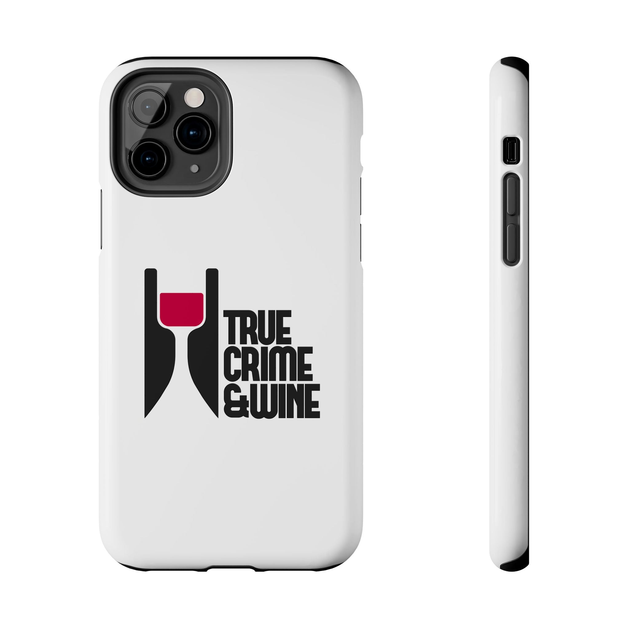 True Crime & Wine Tough Phone Case, Durable Smartphone Cover, Gift for True Crime Lovers, Protective Phone Accessory, Unique Design [...]