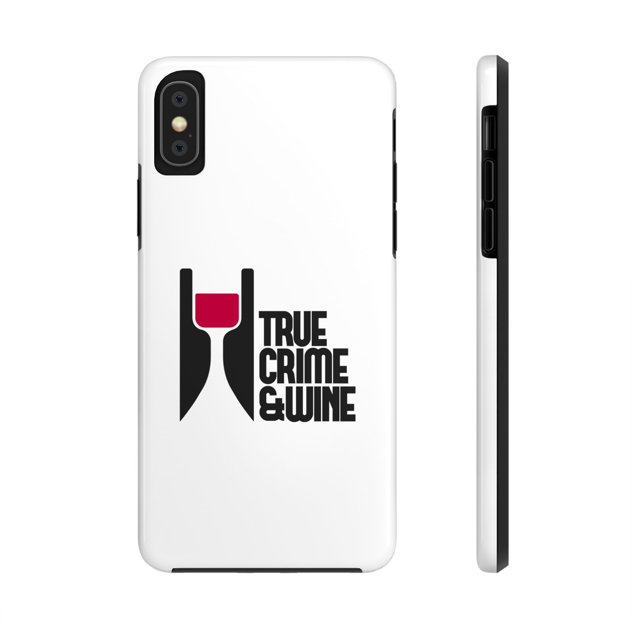 True Crime & Wine Tough Phone Case, Durable Smartphone Cover, Gift for True Crime Lovers, Protective Phone Accessory, Unique Design [...]