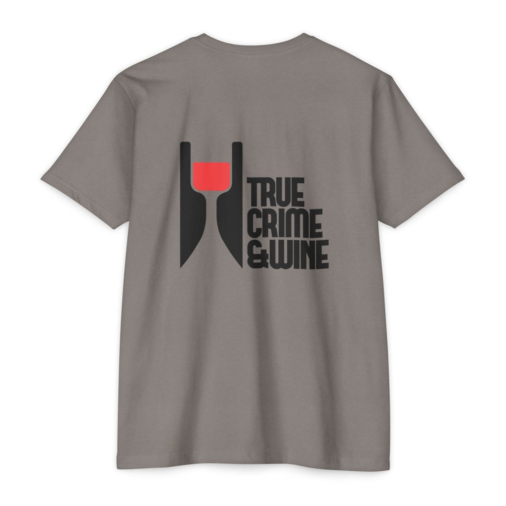 True Crime & Wine Unisex CVC Jersey T-Shirt