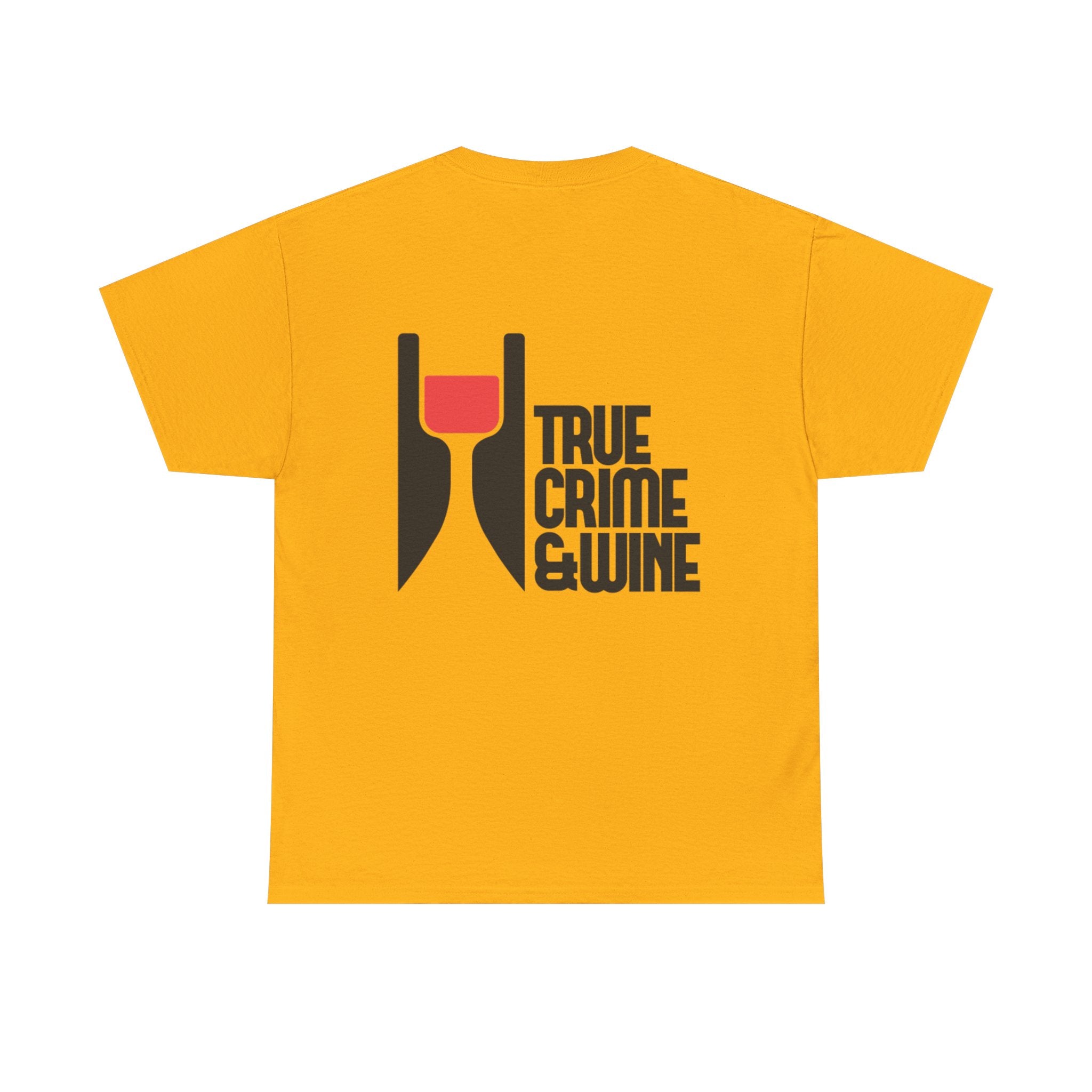 True Crime & Wine Unisex Cotton Tee, Funny Graphic Shirt for True Crime Lovers, Wine Enthusiast Gift, Casual Tee for Everyday Wear, [...]