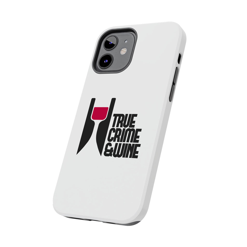 True Crime & Wine Tough Phone Case, Durable Smartphone Cover, Gift for True Crime Lovers, Protective Phone Accessory, Unique Design [...]