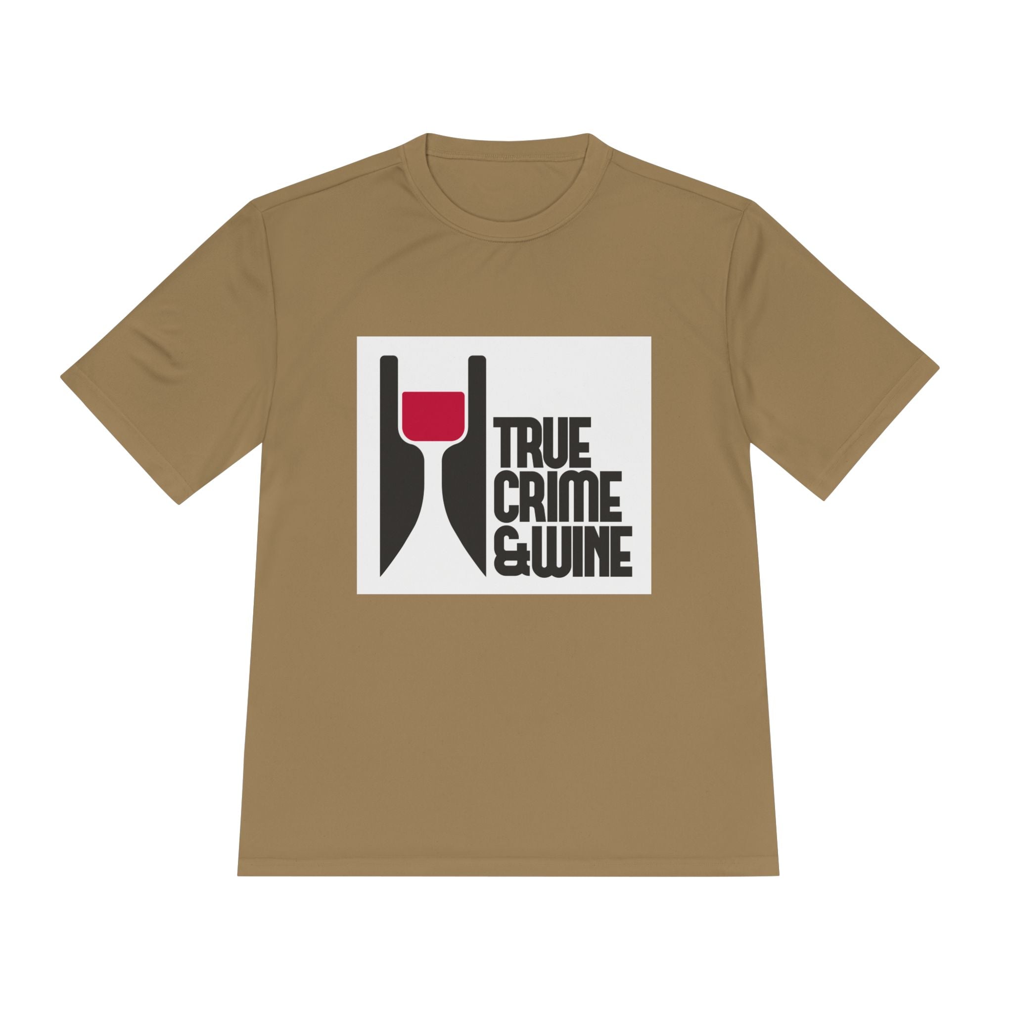 True Crime & Wine Unisex Moisture Wicking Tee, Perfect for True Crime Lovers, Wine Enthusiasts, Gifts for Friends, Casual Wear, Date [...]