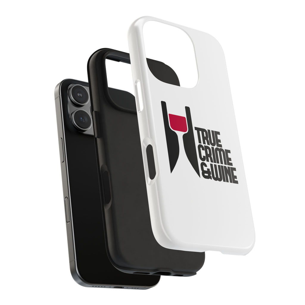 True Crime & Wine Tough Phone Case, Durable Smartphone Cover, Gift for True Crime Lovers, Protective Phone Accessory, Unique Design [...]