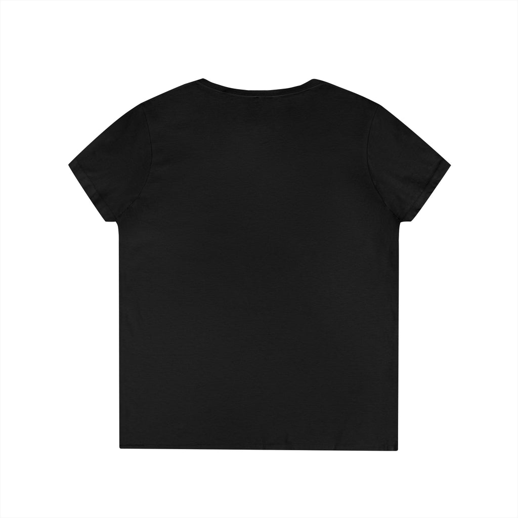 True Crime & Wine Ladies' V-Neck T-Shirt | Perfect for Book Clubs, Wine Nights, Casual Wear, Gifts for Fans, Everyday Comfort