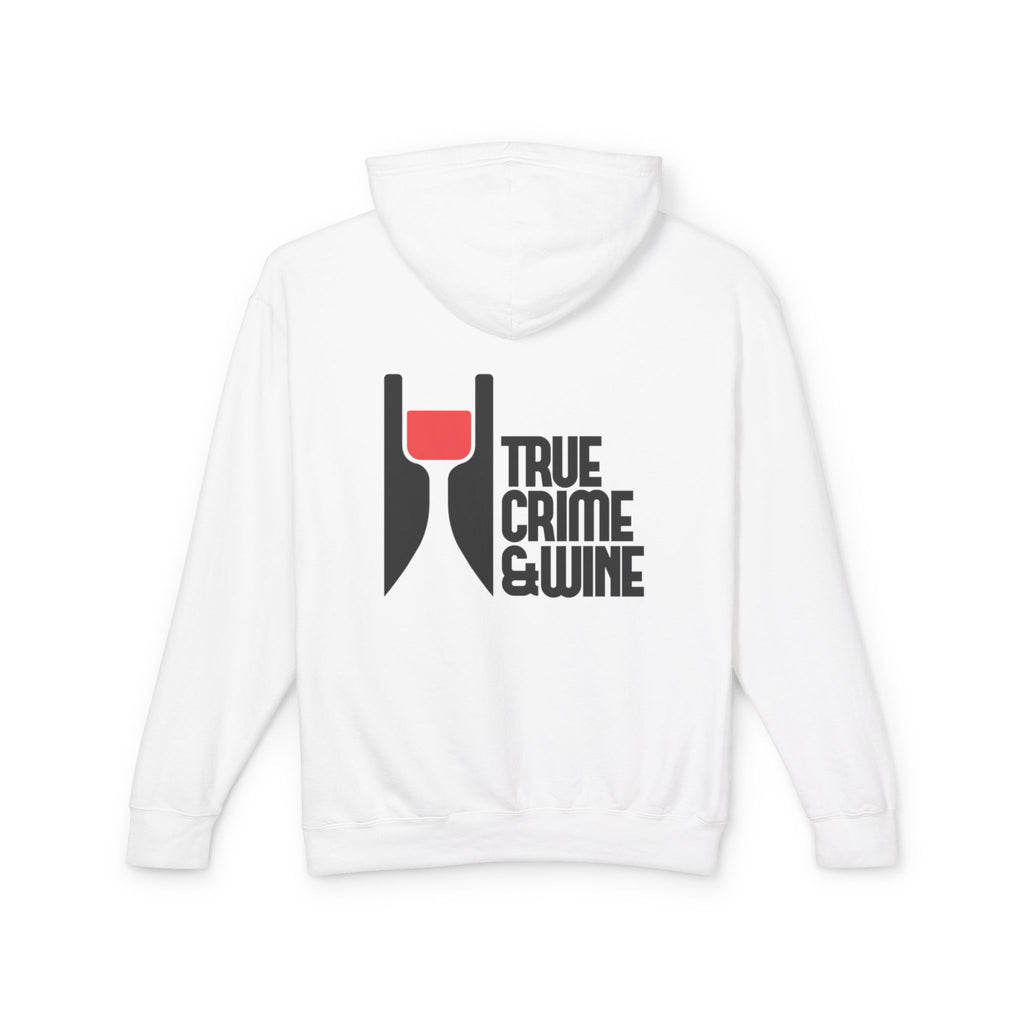 True Crime & Wine Unisex Lightweight Hooded Sweatshirt