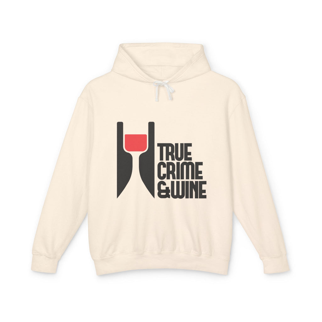 True Crime & Wine Unisex Lightweight Hooded Sweatshirt
